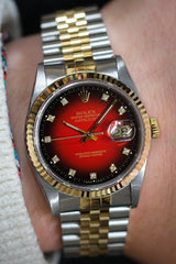 Rolex - Datejust Ref. 16233 "Red Vignette Dial"