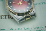 Rolex - Datejust Ref. 16233 "Red Vignette Dial"