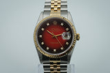 Rolex - Datejust Ref. 16233 "Red Vignette Dial"
