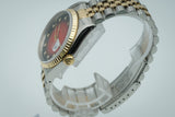 Rolex - Datejust Ref. 16233 "Red Vignette Dial"