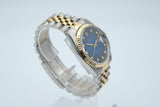 Rolex - Datejust Ref. 16233 "Blue Vignette Dial"