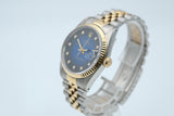 Rolex - Datejust Ref. 16233 "Blue Vignette Dial"