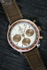 Omega - Speedmaster 38 Steel/Sedna Gold Ref. 324.28.38.50.02.002