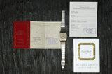 Cartier - Santos Lady Carrée "With Papers" Ref. 0902