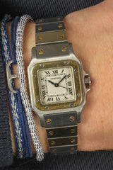 Cartier - Santos Lady Carrée "With Papers" Ref. 0902