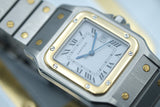 Cartier - Santos Carree Stahl/Gold Ref. 2961