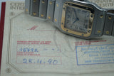 Cartier - Santos Galbée Bi-Color Ref. 187901
