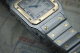Cartier - Santos Galbée Bi-Color Ref. 187901