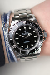 Rolex - Submariner "Two Liner / Box / Service Card / Unpolished" Ref. 14060M