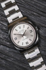 Rolex - Air-King "Full-Set/Rolex Service in 26" Ref. 114200