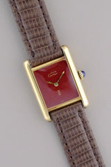 Cartier - Tank Must "Bordeaux/Manual" Ref. 3 133065
