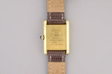 Cartier - Tank Must "Bordeaux/Manual" Ref. 3 133065