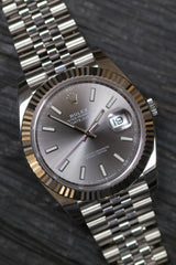 Rolex - Datejust 41 Rhodium Ref. 126334
