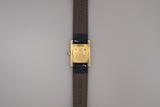 Cartier - Tank Vermeil "Cartier Serivce / Box / Excellent Condition" Ref. 3 66001