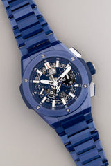 Hublot - Big Bang Integral Blue Ceramic "Full-Set" Ref. 451.EX.5123.EX