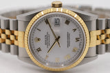Rolex - Datejust Ref. 16233 "Porcelain Dial"