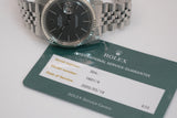 Rolex - Datejust Ref. 1601 "Grey Dial"