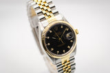 Rolex - Datejust Ref. 16013 "Black Diamond Dial"
