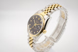 Rolex - Datejust Ref. 16013 "Black Diamond Dial"