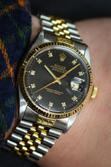 Rolex - Datejust Ref. 16013 "Black Diamond Dial"