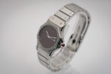 Cartier - Santos Ronde Ocatagon Ref. 2965 Burgundy