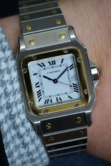 Cartier - Santos Stahl/Gold Ref. 2961