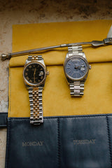 Leather Watch Role "Weekday"