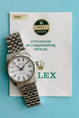 Rolex - Datejust Ref. 16014 "White Dial"