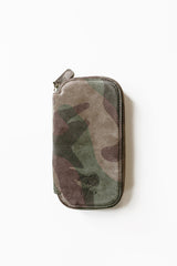 Leder Pouch "Camouflage"