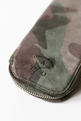 Leder Pouch "Camouflage"