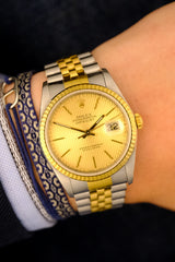 Rolex - Datejust "Tapestry Dial" Ref. 16233
