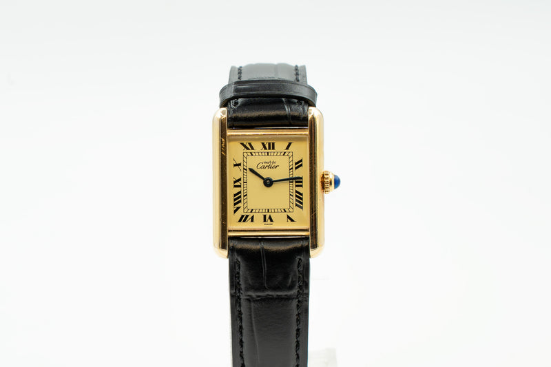 Cartier - Tank Vermeil Must de Ref. 1613