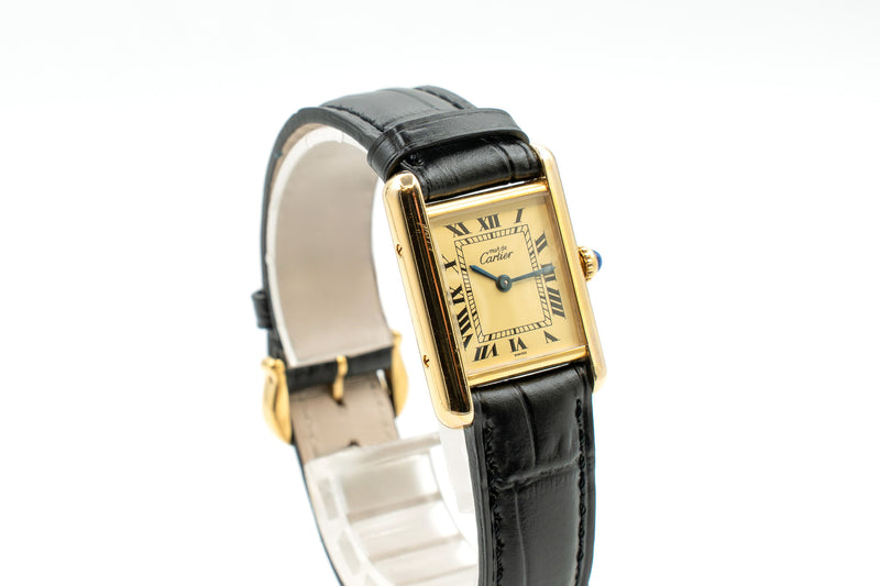 Cartier - Tank Vermeil Must de Ref. 1613