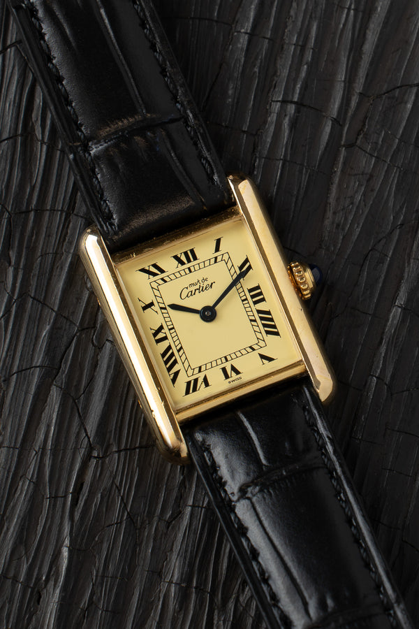 Cartier - Tank Vermeil Must de Ref. 1613