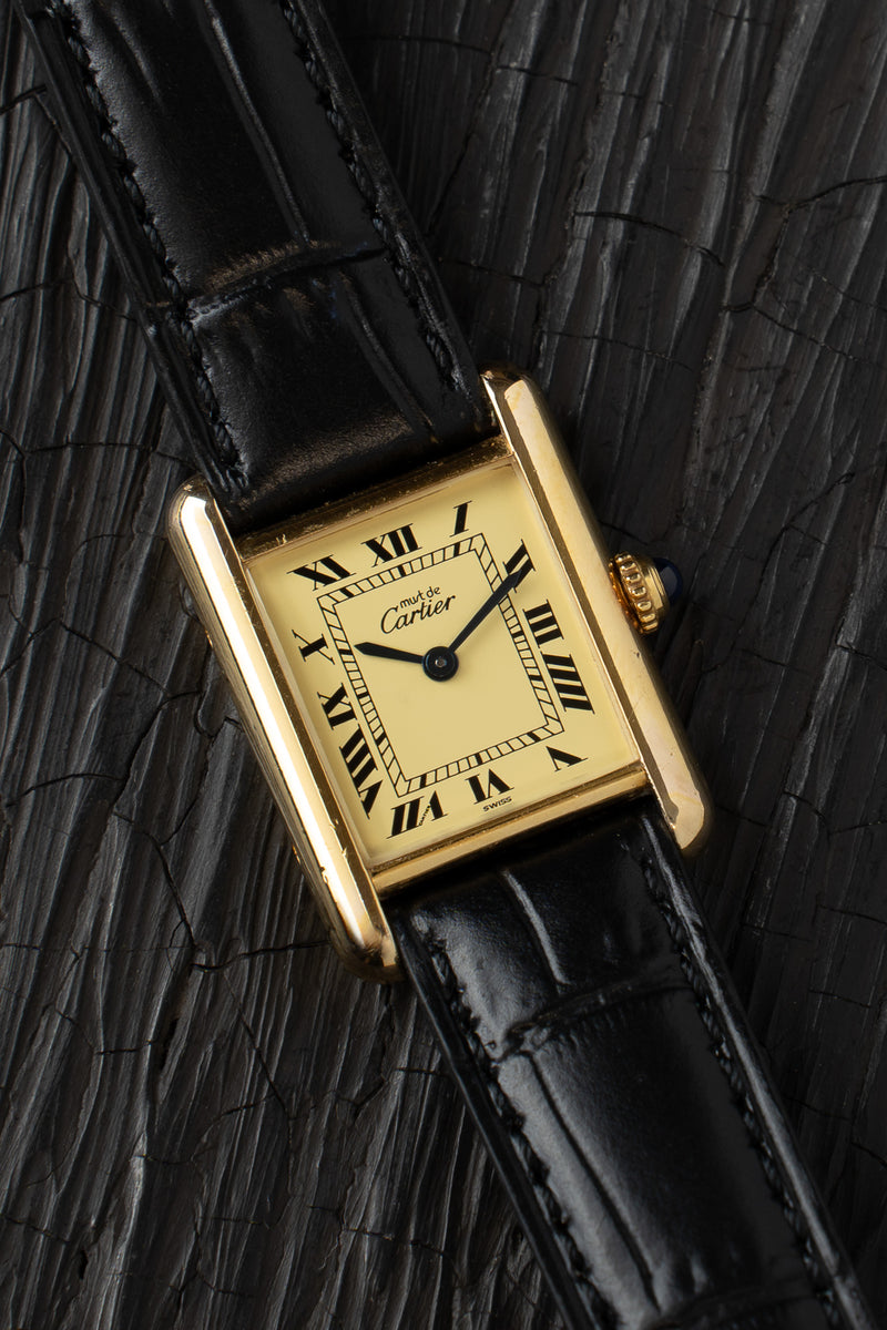 Cartier - Tank Vermeil Must de Ref. 1613