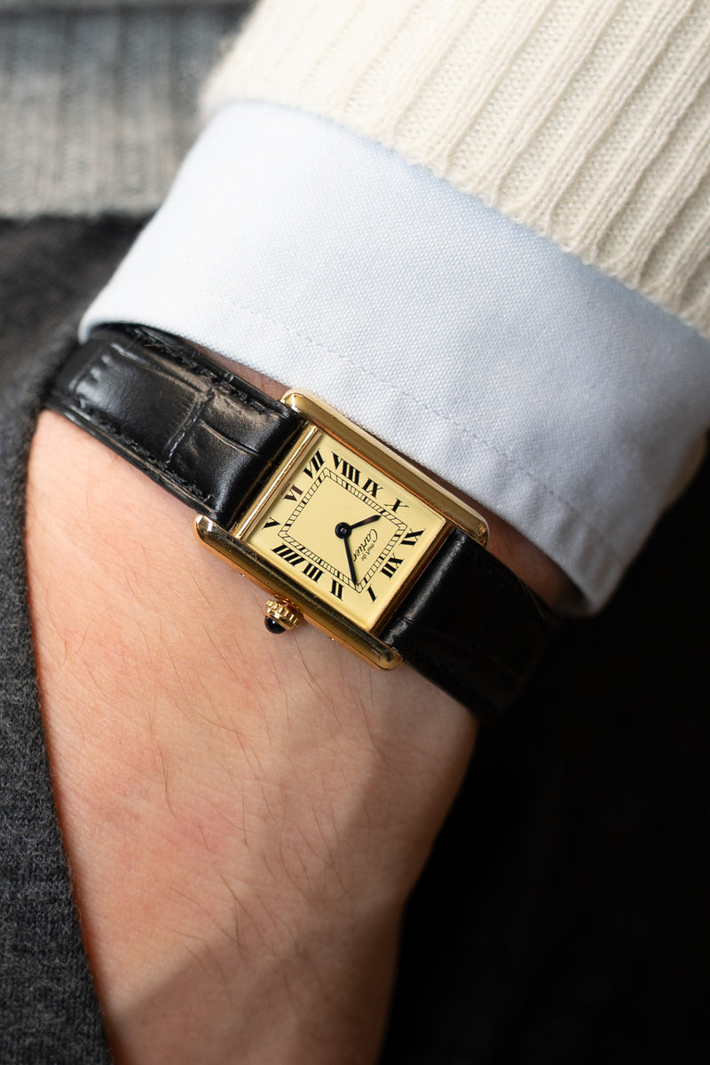 Cartier - Tank Vermeil Must de Ref. 1613