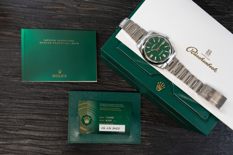 Rolex - Oyster Perpetual Ref. 124300 "Grün"