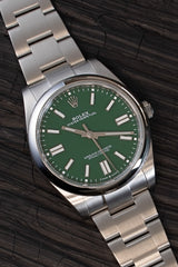 Rolex - Oyster Perpetual Ref. 124300 "Grün"