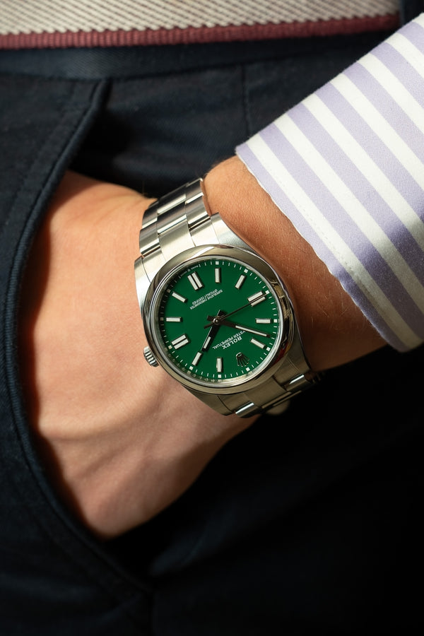 Rolex - Oyster Perpetual Ref. 124300 "Grün"