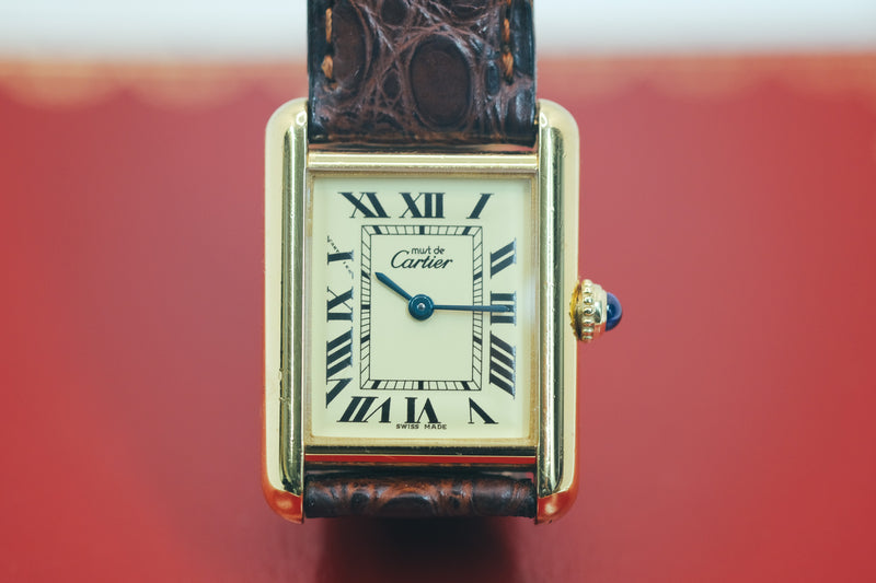 Cartier - Tank Vermeil Tri-Color – Artisans of Time