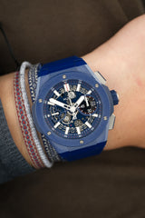 Hublot - Big Bang Integral Blue Ceramic "Full-Set" Ref. 451.EX.5123.EX