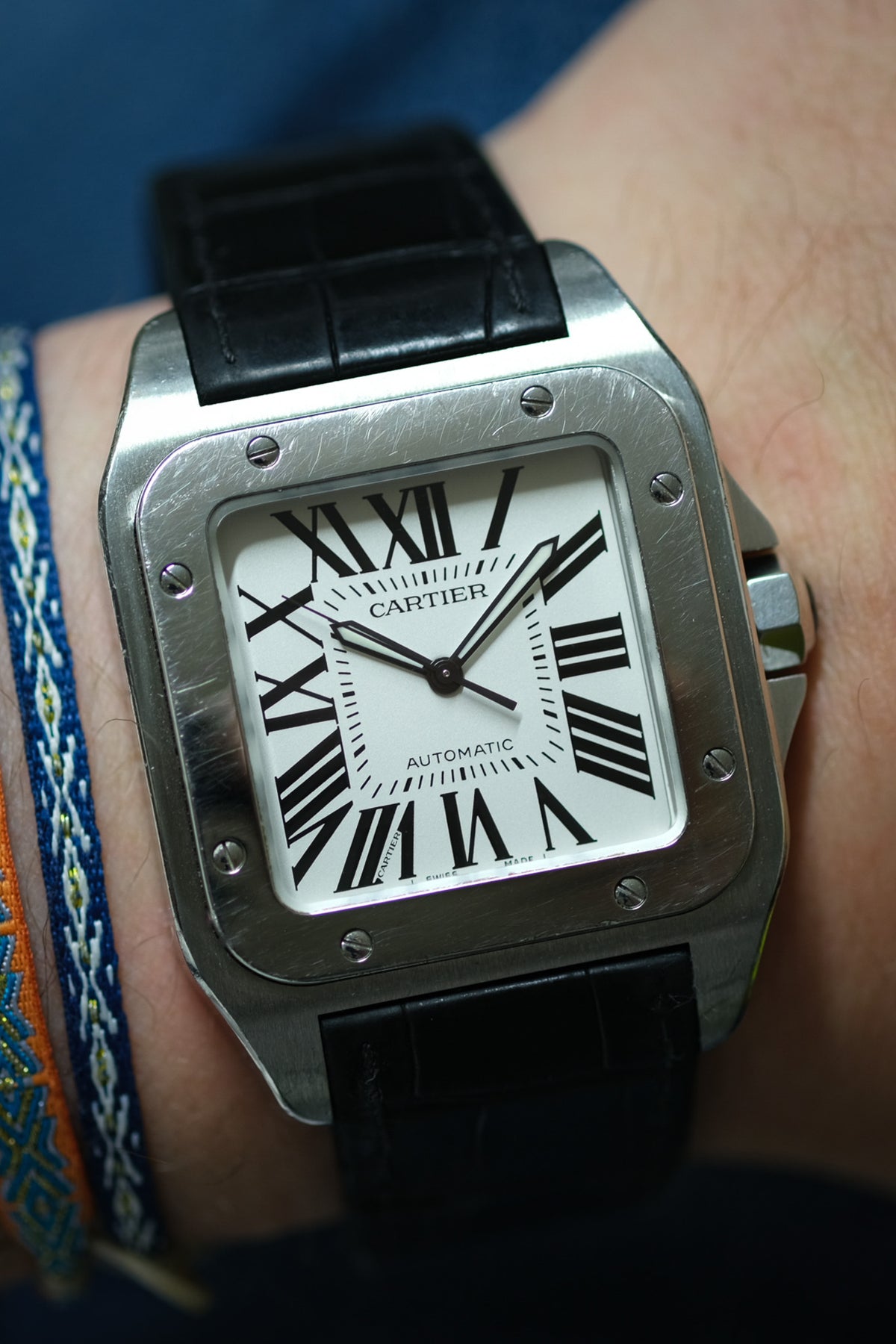 Cartier - Santos 100 Ref. 2656 / W20073X8 – Artisans of Time