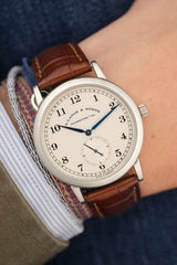 A. Lange & Söhne - 1815 Platinum "Full-Set/Service Papers" Ref. 206.025