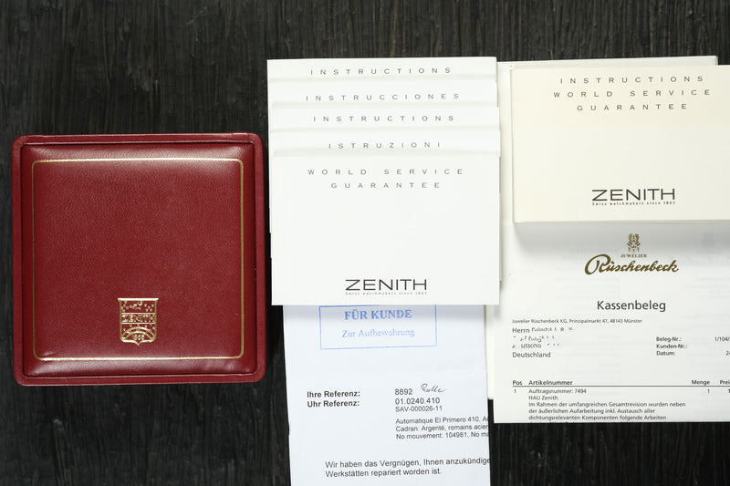 Zenith - El Primero Chronomaster Ref. 01.0240.410
