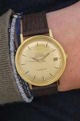 Omega - Constellation "18K Gold/Gold-Dial" Ref. 168.004/14