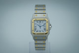 Cartier - Santos Carree Stahl/Gold Ref. 2961