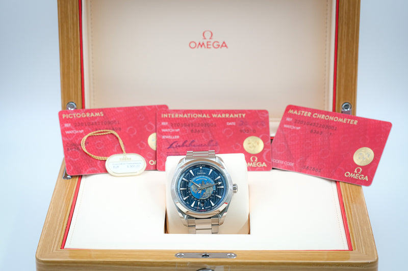 Omega - Seamaster Aqua Terra Worldtimer Ref. 220.10.43.22.03.001