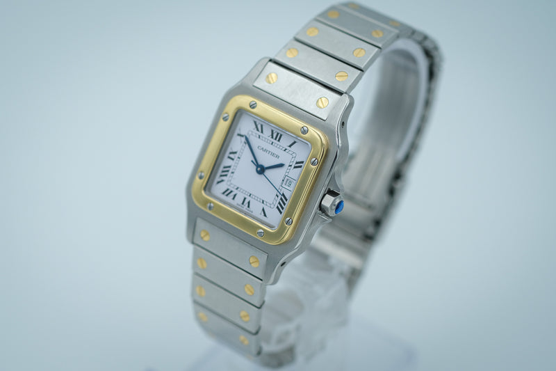 Cartier - Santos Carree Steel/Gold Ref. 2961