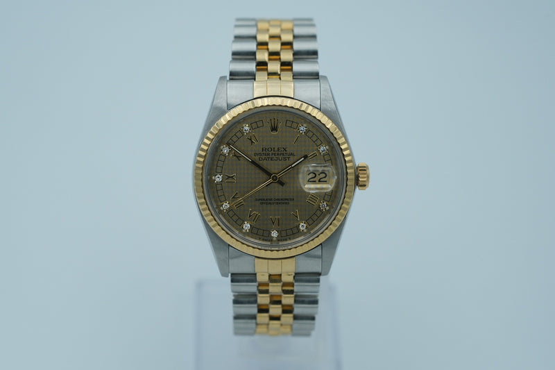 Rolex - Datejust Ref. 16013 "Houndstooth Dial"