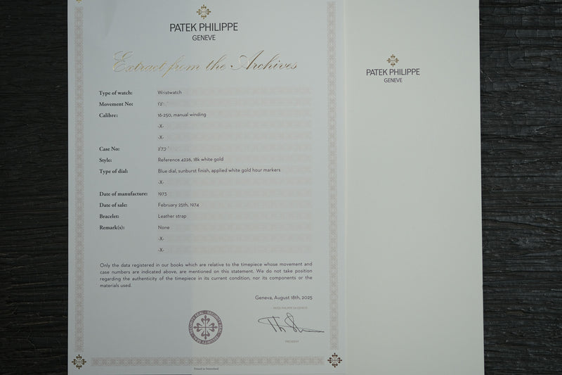 Patek Philippe - Ellipse d'Or Ref. 4226